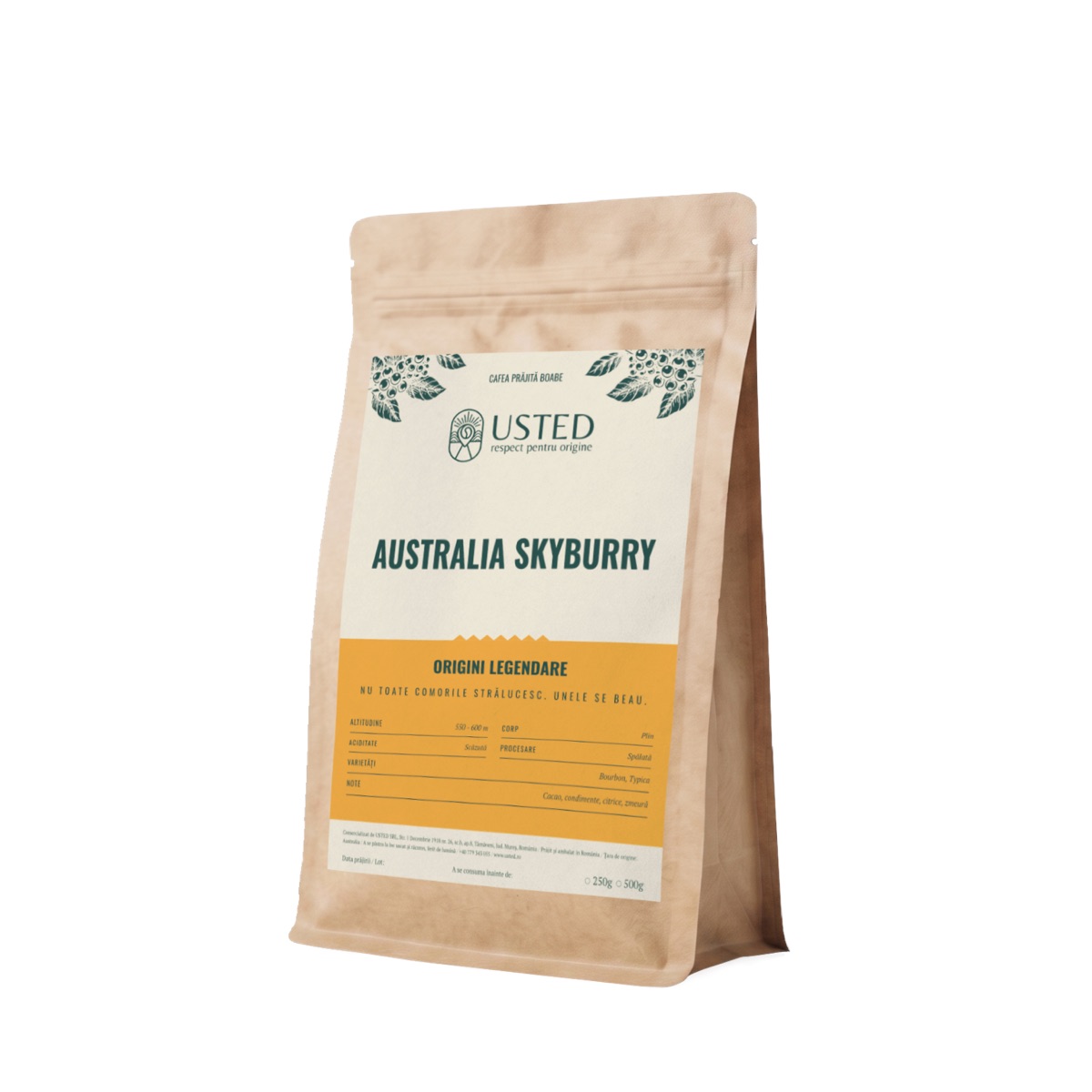 Australia Skyburry, laterală