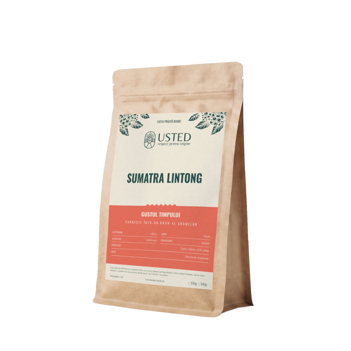 Sumatra Lintong, laterală